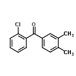 CAS#: 34701-99-0, (2-Chlorophenyl)(3,4-Dimethylphenyl)Methanone
