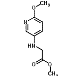 CAS#: 347187-25-1, Methyl N-(6-Methoxy-3-Pyridinyl)Glycinate