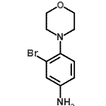 CAS#: 347324-26-9, 3-Bromo-4-(4-Morpholinyl)Aniline