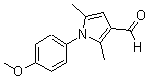 CAS#: 347331-30-0, 1-(4-Methoxyphenyl)-2,5-Dimethyl-1H-Pyrrole-3-Carbaldehyde