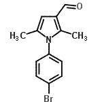 CAS#: 347331-78-6, 1-(4-Bromophenyl)-2,5-Dimethyl-1H-Pyrrole-3-Carbaldehyde