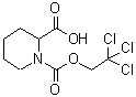 CAS#: 347386-19-0, 1-[(2,2,2-Trichloroethoxy)Carbonyl]-2-Piperidinecarboxylic Acid