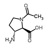 CAS#: 34748-54-4, (3R)-1-Acetyl-3-Amino-D-Proline