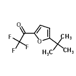 CAS#: 34773-53-0, 2,2,2-Trifluoro-1-[5-(2-Methyl-2-Propanyl)-2-Furyl]Ethanone