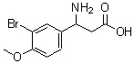 CAS#: 34840-91-0, 3-Amino-3-(3-Bromo-4-Methoxyphenyl)Propanoic Acid