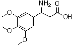 CAS 登录号：34841-00-4， 3-氨基-3-(3,4,5-三甲氧基苯基)丙酸