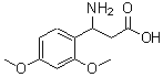 CAS#: 34841-02-6, 3-Amino-3-(2,4-Dimethoxyphenyl)Propanoic Acid