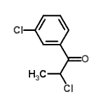 CAS 登录号：34841-41-3， 2-氯-1-(3-氯苯基)-1-丙酮