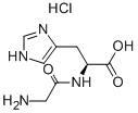 CAS 登录号：3486-76-8， 甘氨酰-组氨酸盐酸盐