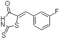 CAS#: 349-33-7, (5Z)-5-(3-Fluorobenzylidene)-2-Thioxo-1,3-Thiazolidin-4-One