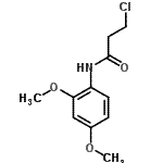 CAS#: 349097-71-8, 3-Chloro-N-(2,4-Dimethoxyphenyl)Propanamide