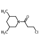 CAS 登录号：349097-99-0， 3-氯-1-(3,5-二甲基-1-哌啶基)-1-丙酮