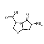 CAS#: 349102-24-5, 6-Amino-5-Oxohexahydropyrrolo[2,1-b][1,3]Thiazole-3-Carboxylic Acid