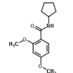 CAS#: 349107-47-7, N-Cyclopentyl-2,4-Dimethoxybenzamide