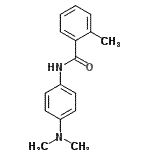 CAS 登录号：349133-51-3， N-[4-(二甲基氨基)苯基]-2-甲基苯甲酰胺