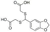 CAS#: 34914-27-7, 2-[1,3-Benzodioxol-5-Yl-(Carboxymethylsulfanyl)Methyl]Sulfanylacetic Acid