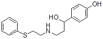 CAS#: 34920-62-2, 4-[1-Hydroxy-3-(2-Phenylsulfanylethylamino)Propyl]Phenol
