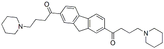CAS 登录号：34927-63-4， 4-哌啶-1-基-1-[7-(4-哌啶-1-基丁酰基)-9H-芴-2-基]丁烷-1-酮二盐酸盐