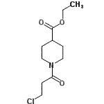 CAS#: 349404-53-1, Ethyl 1-(3-Chloropropanoyl)-4-Piperidinecarboxylate