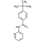 CAS 登录号：349407-91-6， 4-(2-甲基-2-丙基)-N-(2-吡啶基)苯甲酰胺