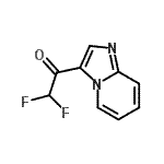 CAS 登录号：349482-17-3， 2,2-二氟-1-(咪唑并[1,2-a]吡啶-3-基)乙酮