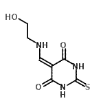 CAS#: 349486-72-2, 5-{[(2-Hydroxyethyl)Amino]Methylene}-2-Thioxodihydro-4,6(1H,5H)-Pyrimidinedione