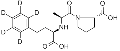 CAS 登录号：349554-00-3， 依那普利拉-D5 (苯基-D5)