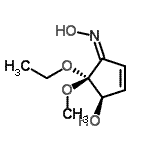 CAS#: 349611-70-7, (1R,4Z,5R)-5-Ethoxy-4-(Hydroxyimino)-5-Methoxy-2-Cyclopenten-1-Ol