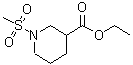 CAS 登录号：349625-89-4， 1-(甲基磺酰基)-3-哌啶羧酸乙酯