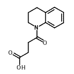 CAS#: 349644-03-7, 4-(3,4-Dihydro-1(2H)-Quinolinyl)-4-Oxobutanoic Acid