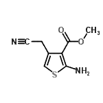 CAS#: 349662-51-7, Methyl 2-Amino-4-(Cyanomethyl)-3-Thiophenecarboxylate