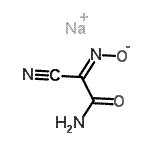 CAS 登录号：34968-50-8， 2-氰基-2-羟基亚胺基乙酰胺钠盐