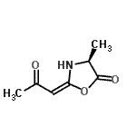 CAS#: 35006-45-2, (2E,4S)-4-Methyl-2-(2-Oxopropylidene)-1,3-Oxazolidin-5-One