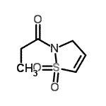 CAS#: 350506-90-0, 1-(1,1-Dioxido-1,2-Thiazol-2(3H)-Yl)-1-Propanone