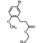 CAS#: 350698-35-0, Ethyl 3-(5-Bromo-2-Methoxyphenyl)Propanoate
