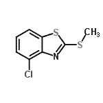 CAS#: 3507-40-2, 4-Chloro-2-(Methylsulfanyl)-1,3-Benzothiazole
