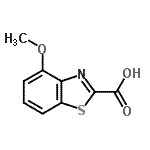 CAS#: 3507-48-0, 4-Methoxy-1,3-Benzothiazole-2-Carboxylic Acid