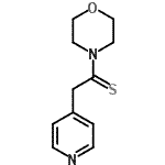 CAS 登录号：35081-79-9， 1-(4-吗啉基)-2-(4-吡啶基)乙硫酮