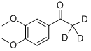 CAS#: 350818-54-1, 3',4'-Dimethoxyacetophenone-D3 (Methyl-D3)