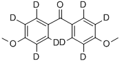 CAS#: 350818-55-2, 4,4'-Dimethoxybenzophenone-D8