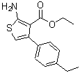 CAS#: 350989-99-0, Ethyl 2-Amino-4-(4-Ethylphenyl)-3-Thiophenecarboxylate