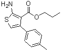 CAS#: 350997-19-2, Propyl 2-Amino-4-(4-Methylphenyl)-3-Thiophenecarboxylate