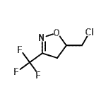 CAS#: 351063-95-1, 5-(Chloromethyl)-3-(Trifluoromethyl)-4,5-Dihydro-1,2-Oxazole
