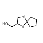 CAS#: 35128-31-5, 1,4-Dithiaspiro[4.4]Non-2-Ylmethanol
