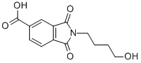 CAS#: 351334-92-4, 2-(4-Hydroxybutyl)-1,3-Dioxoisoindole-5-Carboxylic acid
