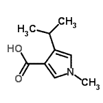 CAS#: 351416-88-1, 4-Isopropyl-1-Methyl-1H-Pyrrole-3-Carboxylic Acid