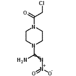 CAS#: 351417-77-1, 4-(Chloroacetyl)-N'-Nitro-1-Piperazinecarboximidamide