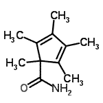 CAS#: 351428-89-2, 1,2,3,4,5-Pentamethyl-2,4-Cyclopentadiene-1-Carboxamide