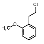 CAS 登录号：35144-25-3， 1-(2-氯乙基)-2-甲氧基苯
