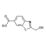 CAS#: 351465-01-5, 2-(Hydroxymethyl)-1,3-Benzothiazole-6-Carboxylic Acid